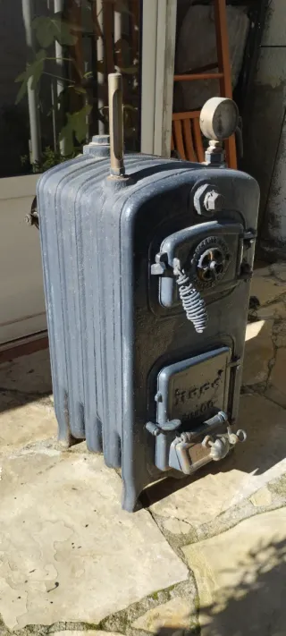 Caldera leña carbón Roca Serie 00