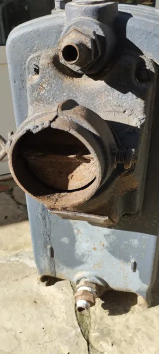 Caldera leña carbón Roca Serie 00