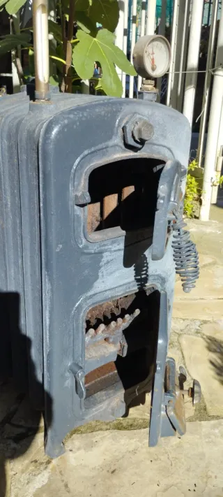 Caldera leña carbón Roca Serie 00