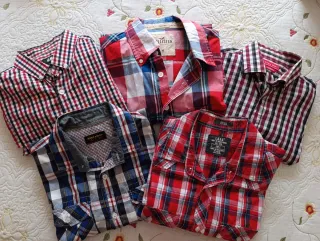 Lote 3 Camisas Hombre (Hollister, Zara, LOGG)