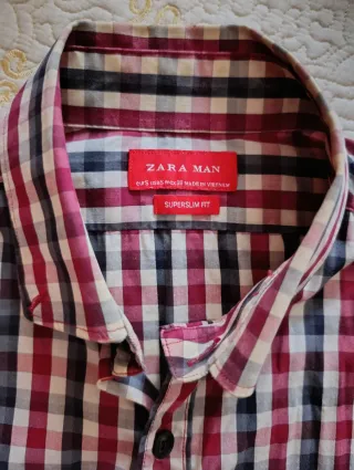 Lote 3 Camisas Hombre (Hollister, Zara, LOGG)