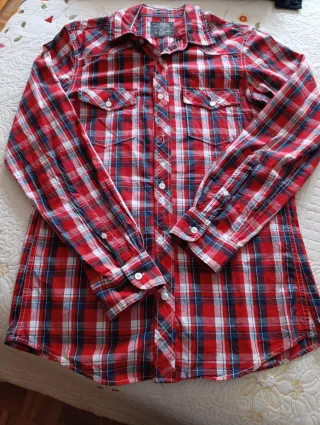 Lote 3 Camisas Hombre (Hollister, Zara, LOGG)