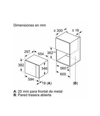 Microondas Balay Blanco