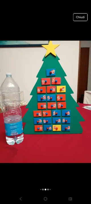 Calendario Avvento Compensato