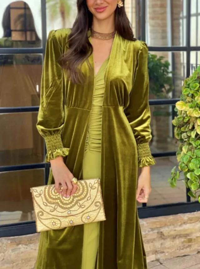 Caftán Terciopelo Talla Única