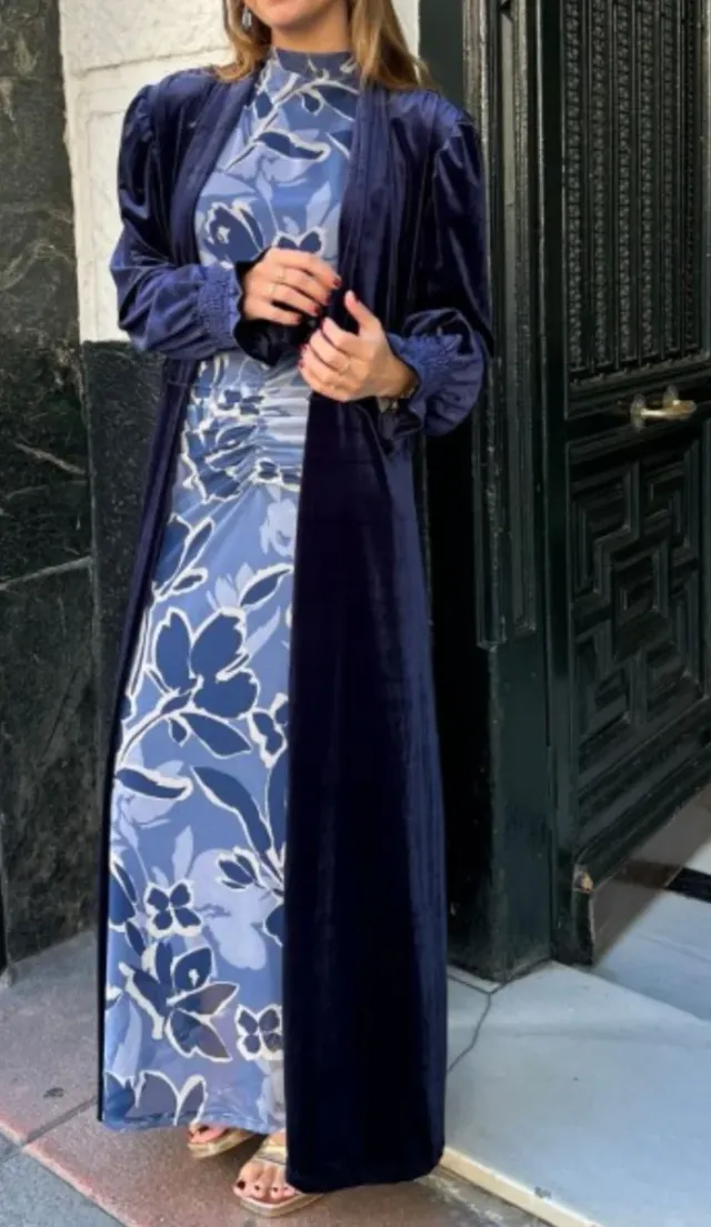 Caftán Terciopelo Talla Única