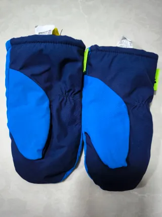 Guantes Nieve Niño/Niña T. 3-4 Azul/Amarillo