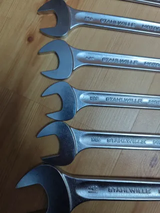Juego llaves fijas pulgadas Stahlwille