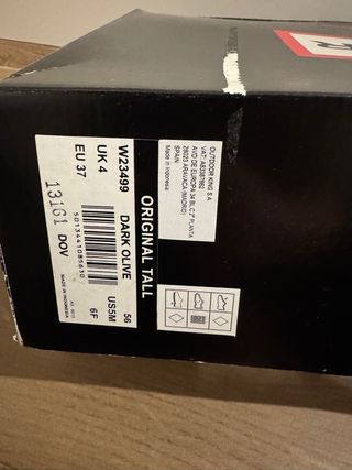 Botas Hunter Verdes Talla 37