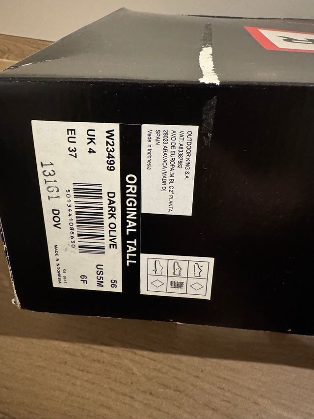 Botas Hunter Verdes Talla 37