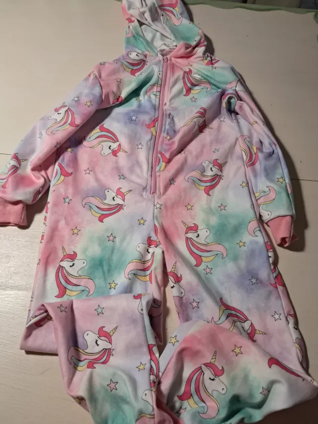 Pijama Unicornio Niña 7 años.