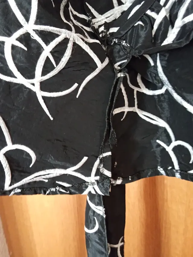 Camicia da festa senza maniche stampata