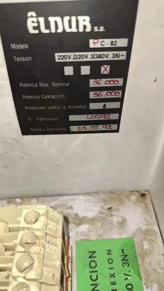 Caldera Eléctrica Gabarron Modelo PC 82