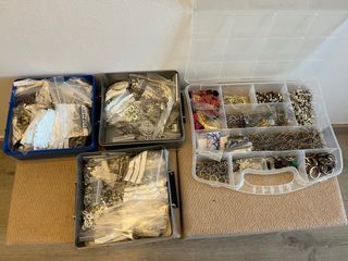 Lote Abalorios Bisutería más de 4000 piezas