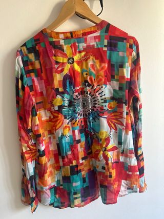 Camisa Desigual Multicolor Mujer