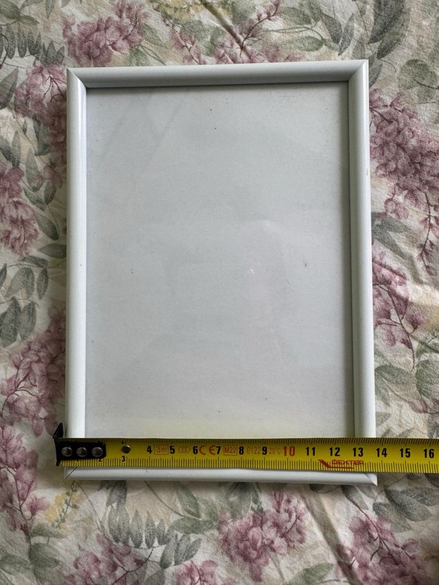 Marco de fotos blanco