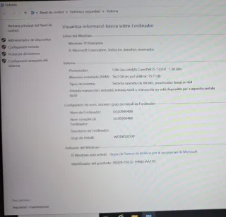 HP Intel Core i5 16GB RAM Ordenador