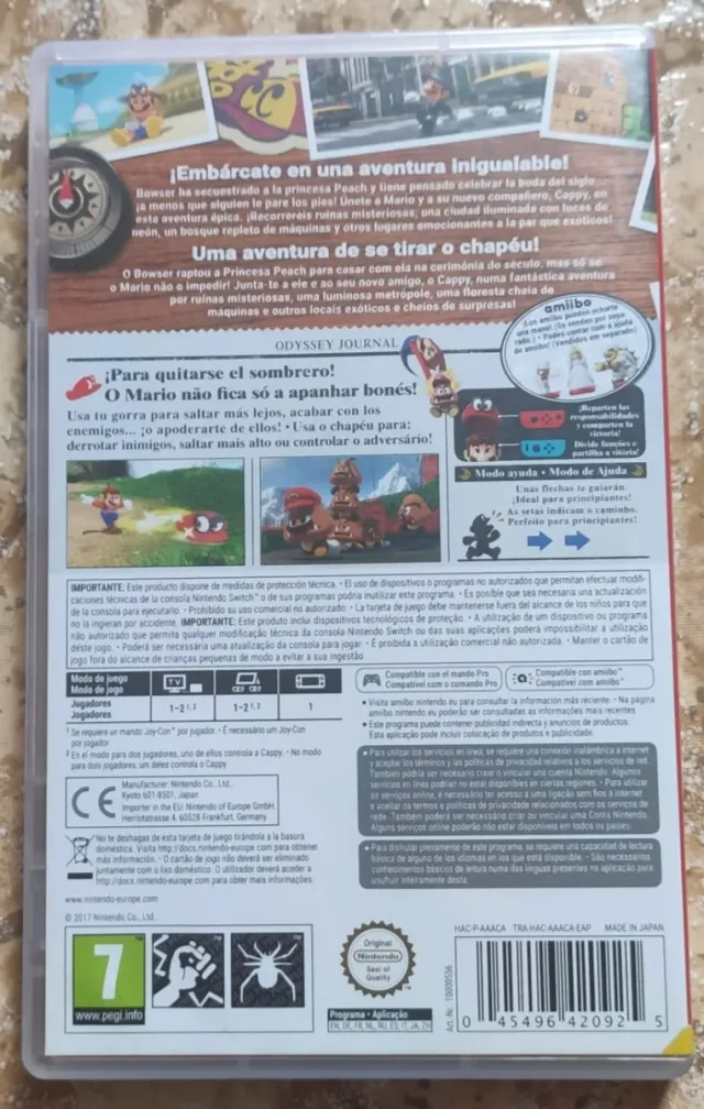 Super Mario Odyssey Nintendo Switch