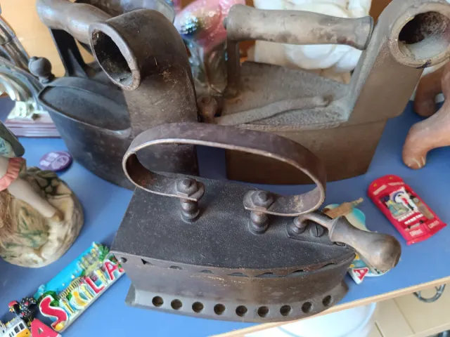 Conjunto 3 Planchas Antiguas Hierro