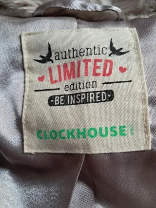 Chaqueta pelo Clockhouse Talla S