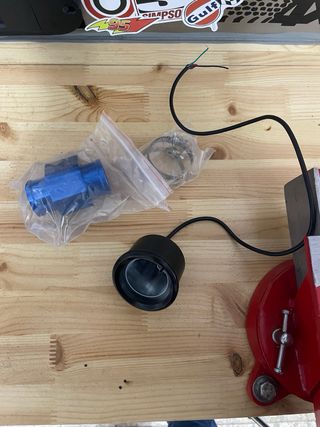 reloj de temperatura de coche