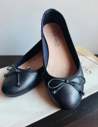 Zapatos Bailarinas cuero talla 36