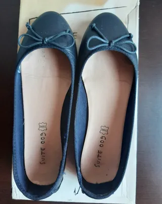 Zapatos Bailarinas cuero talla 36