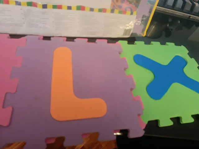 Tappeto Puzzle Numeri 36 Pezzi