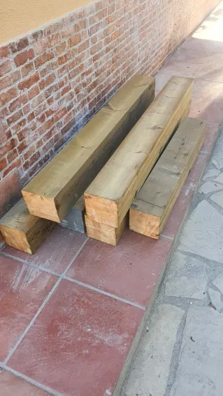 Vigas de madera 16x16