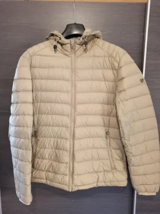 Plumífero Massimo Dutti Beige