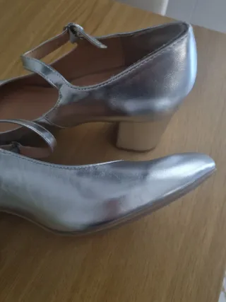 Zapatos de fiesta plateados Anna Field