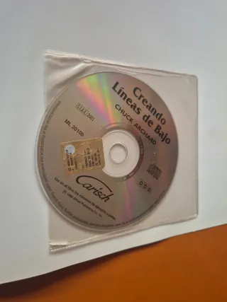 Libro Creando Líneas de Bajo + CD