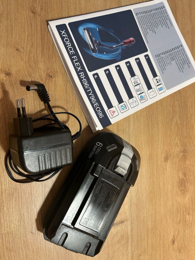Batería y cargador Rowenta XForce Flex