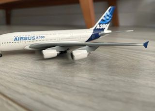 Maqueta Avión Airbus A380 Metal