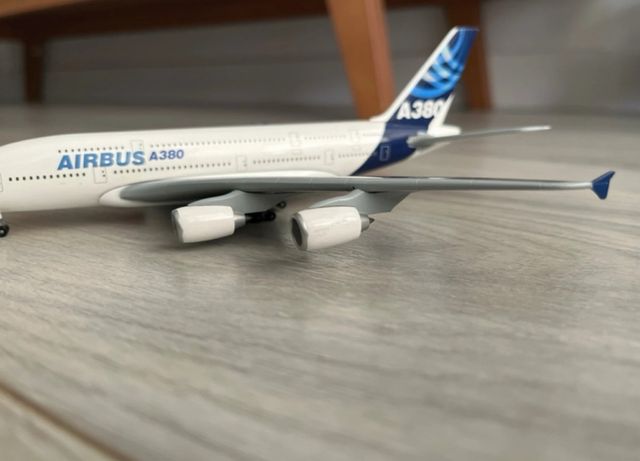 Maqueta Avión Airbus A380 Metal