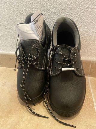 Zapatos de seguridad piel talla 39