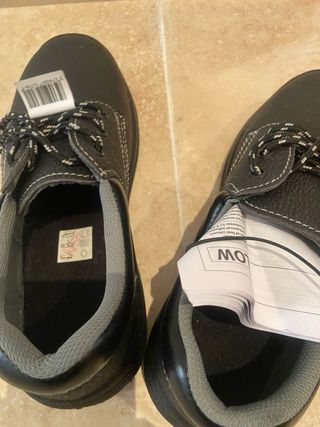 Zapatos de seguridad piel talla 39