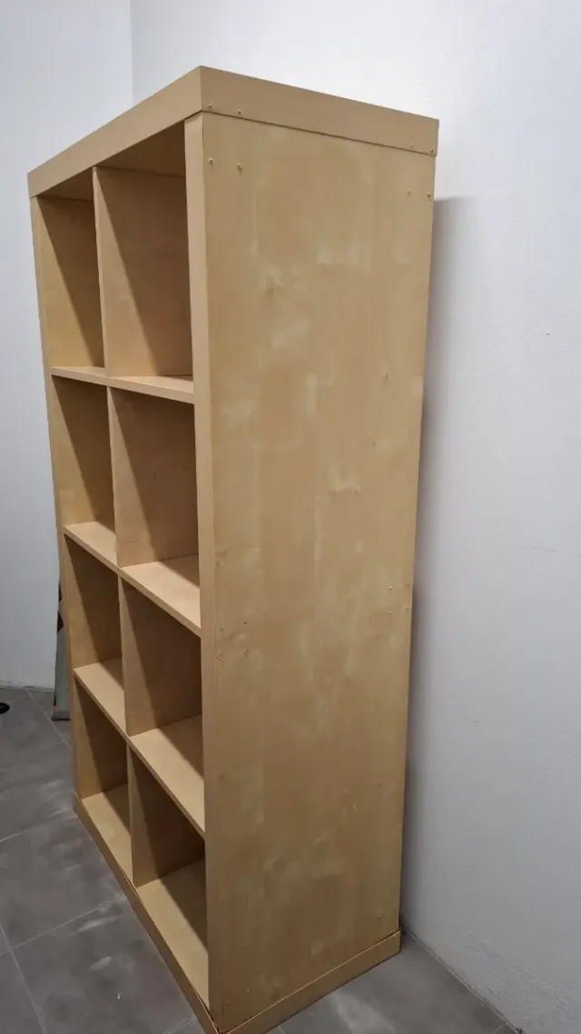 Estantería modular de madera