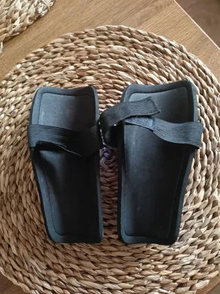 Espinilleras Fútbol Azul