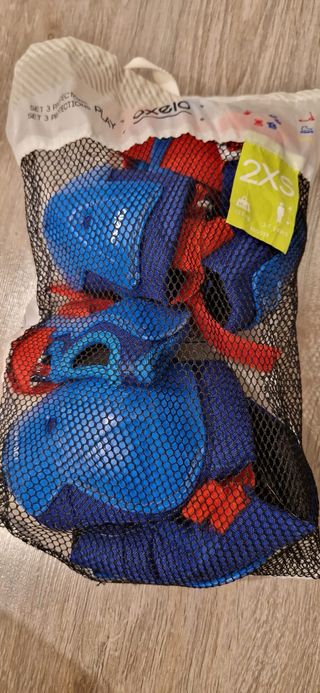 Set protecciones coderas/rodilleras/manos 2XS