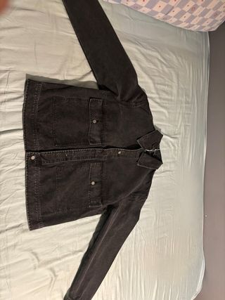 Chaqueta tejana negra