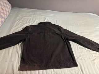 Chaqueta tejana negra