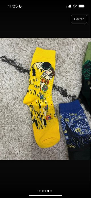 Pack 4 calcetines motivos arte