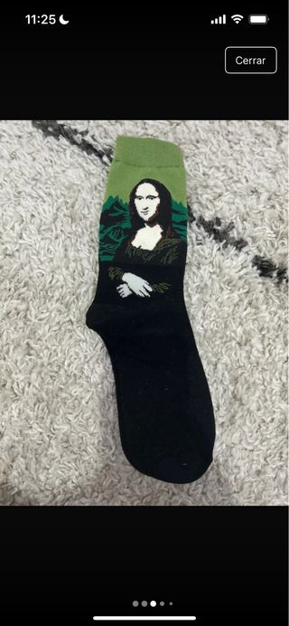 Pack 4 calcetines motivos arte