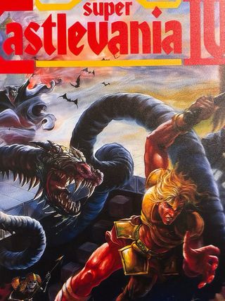 Super Castlevania IV Konami Snes poster alluminio