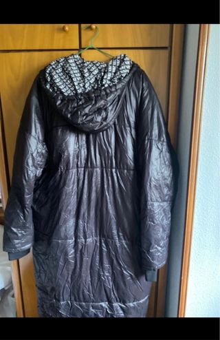 Chaqueta larga acolchada Zara