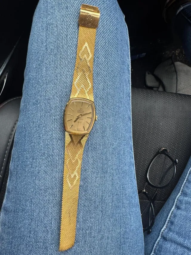 Reloj Omega Dorado Mujer oro