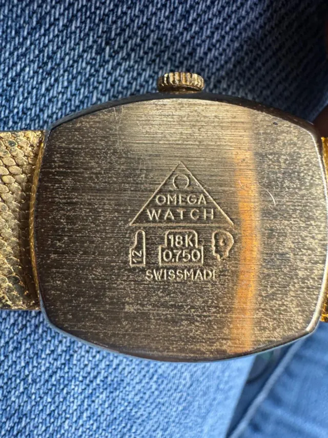 Reloj Omega Dorado Mujer oro