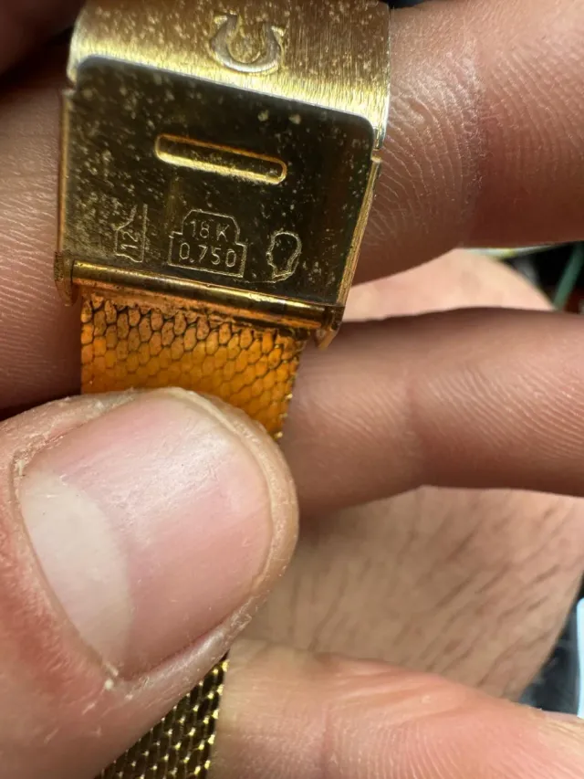 Reloj Omega Dorado Mujer oro