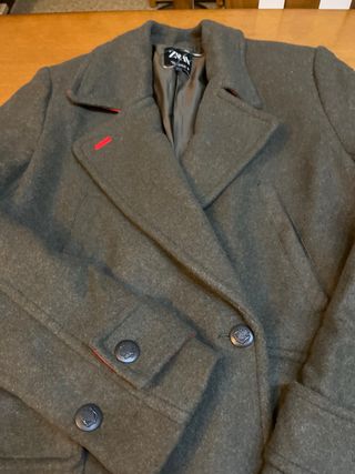 Chaquetón Zara Verde Oliva